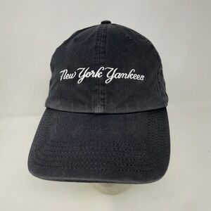 New York Yankees Dunkin Donuts Hat Twins Enterprise Navy Blue 27x Champions Cap